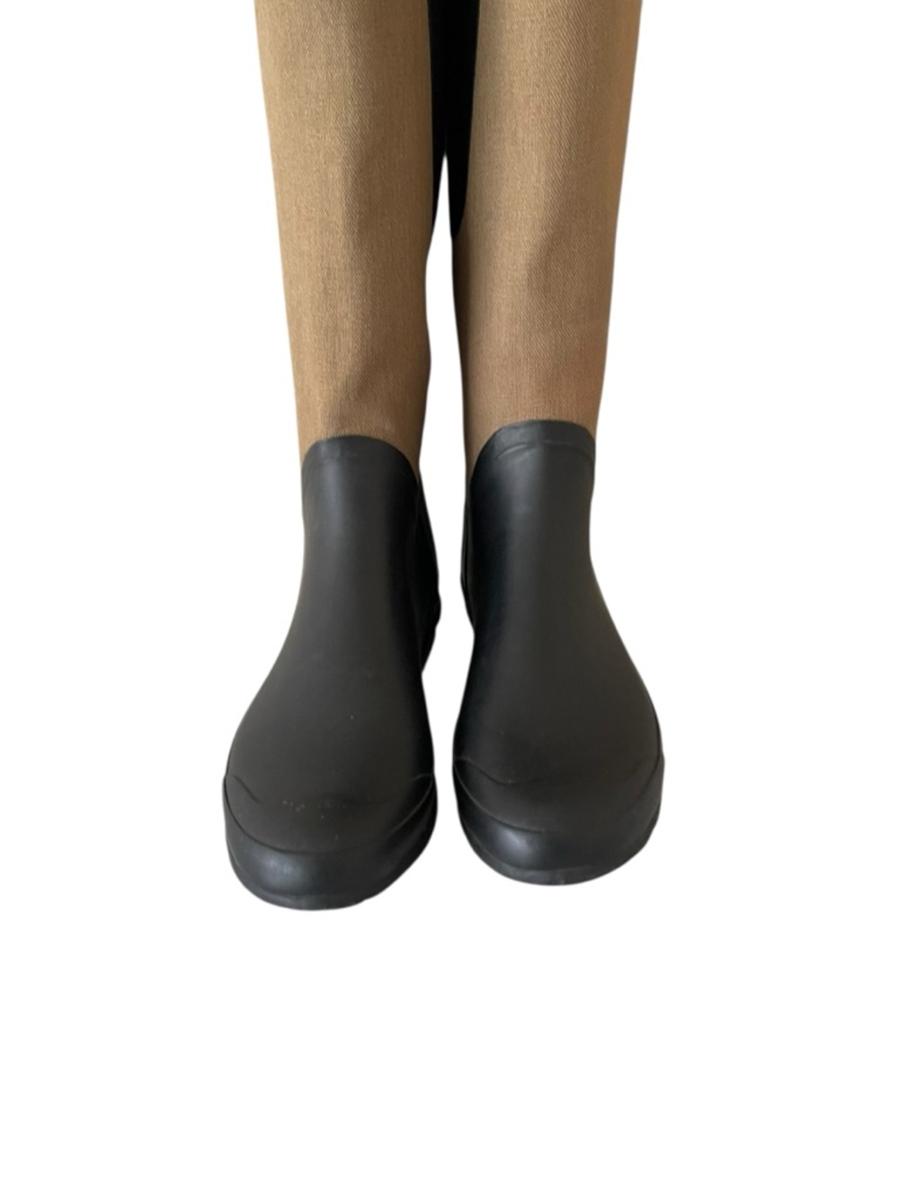 Burberry Rubber and Canvas Rain Boots Size:38 - Picture 3 of 9